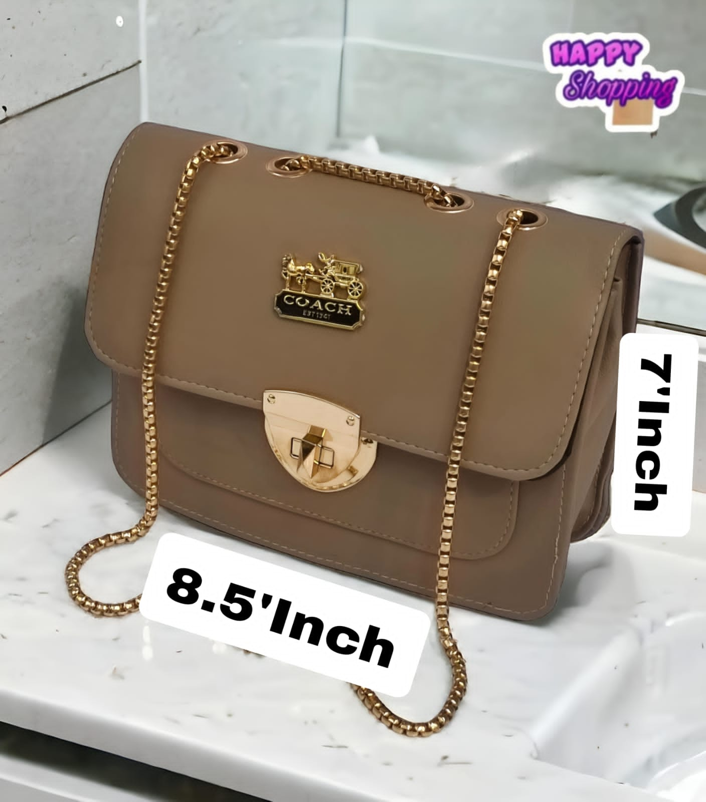 Glossy Top Chain Cross Body For Girls Phantom Bags