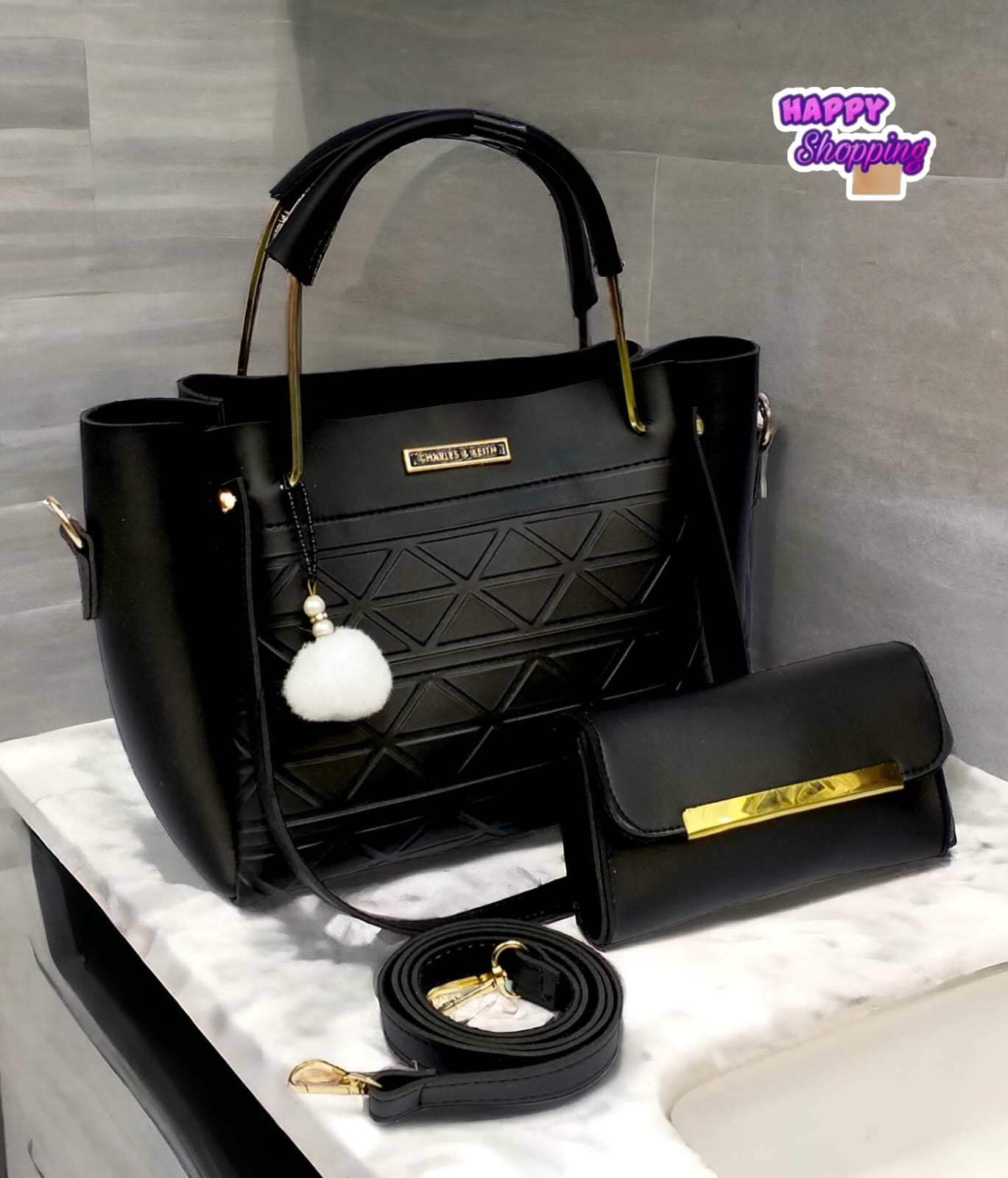 New 2Pcs Trending Hand Bag For All Beauties Phantom Bags