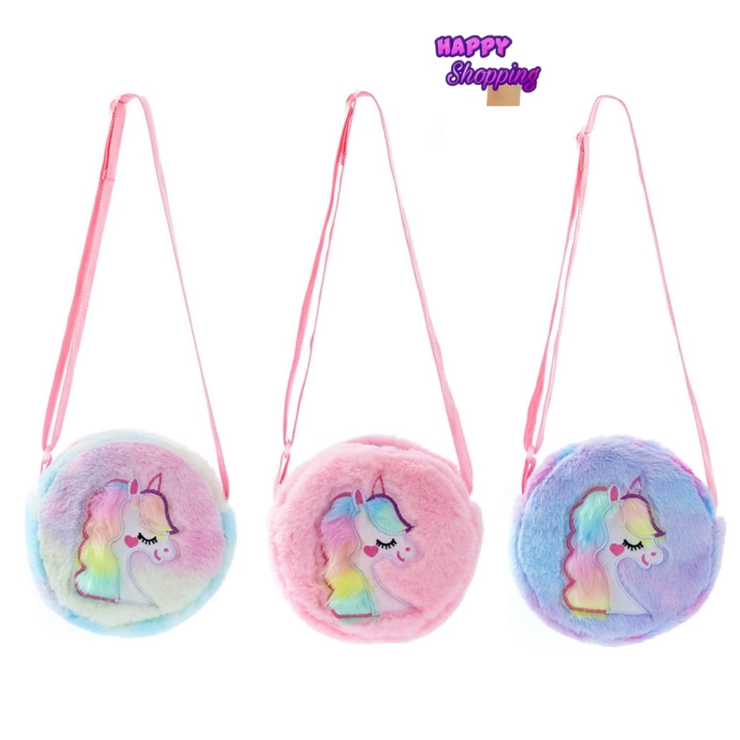 The Ultimate Collection of Kid Unicorn Fur Hand Bags Phantom Bags