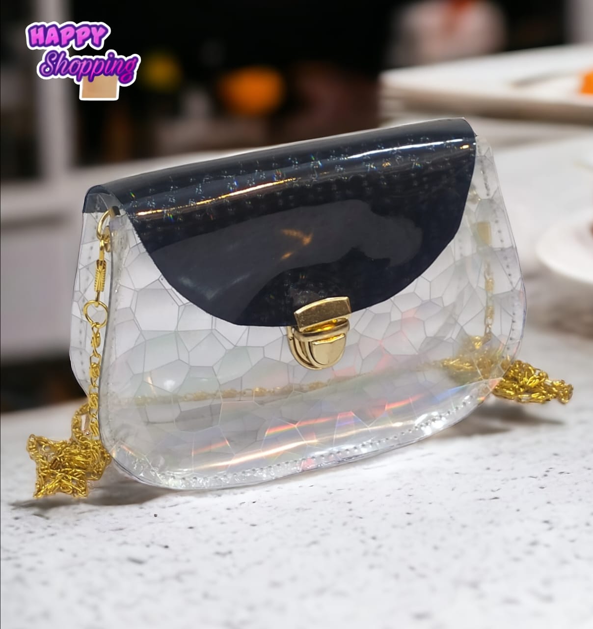 Mini Size Kids Transparent or Holographic Bag Phantom Bags