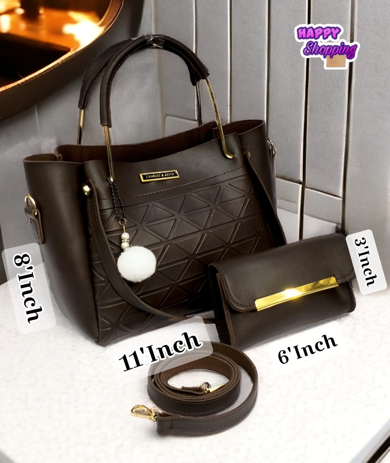 New 2Pcs Trending Hand Bag For All Beauties Phantom Bags