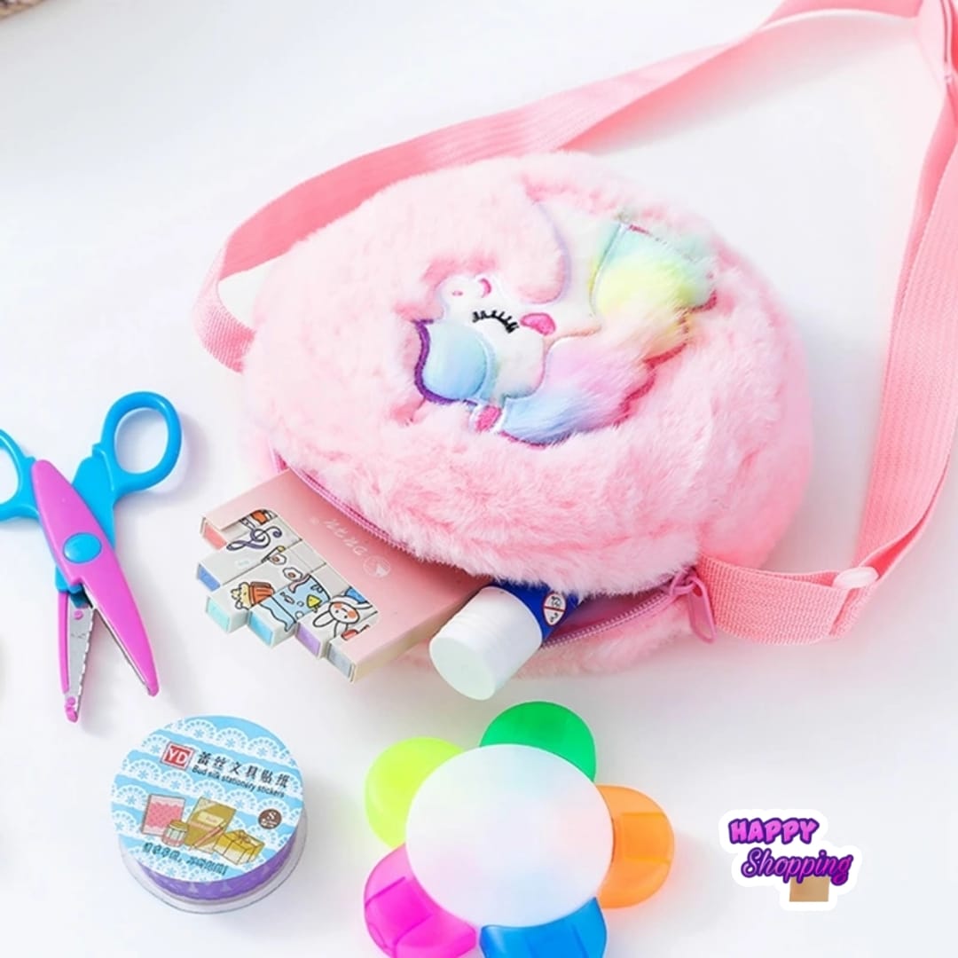 The Ultimate Collection of Kid Unicorn Fur Hand Bags Phantom Bags