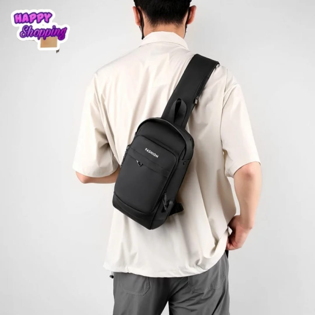 New Fashion Style Casual Water Proff Oxford Chest Cross Body Bag For Man