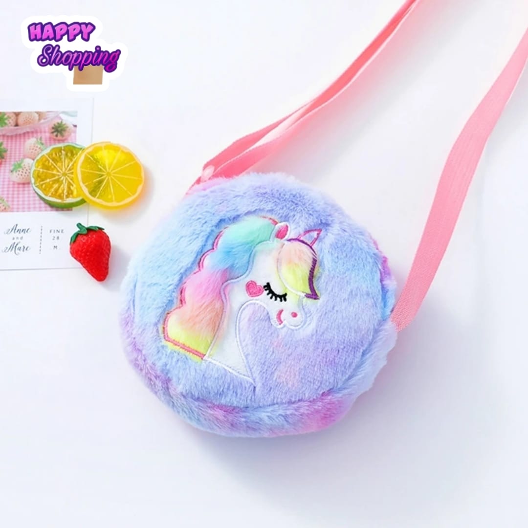 The Ultimate Collection of Kid Unicorn Fur Hand Bags Phantom Bags