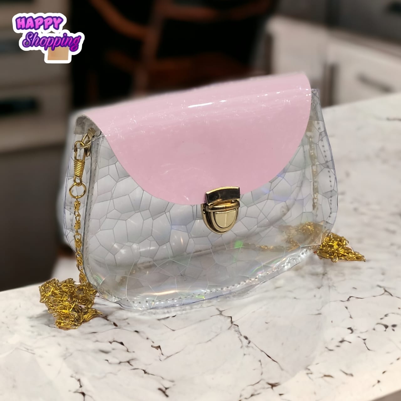 Mini Size Kids Transparent or Holographic Bag Phantom Bags